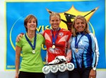 Ruth gewinnt bei den Fitness Damen